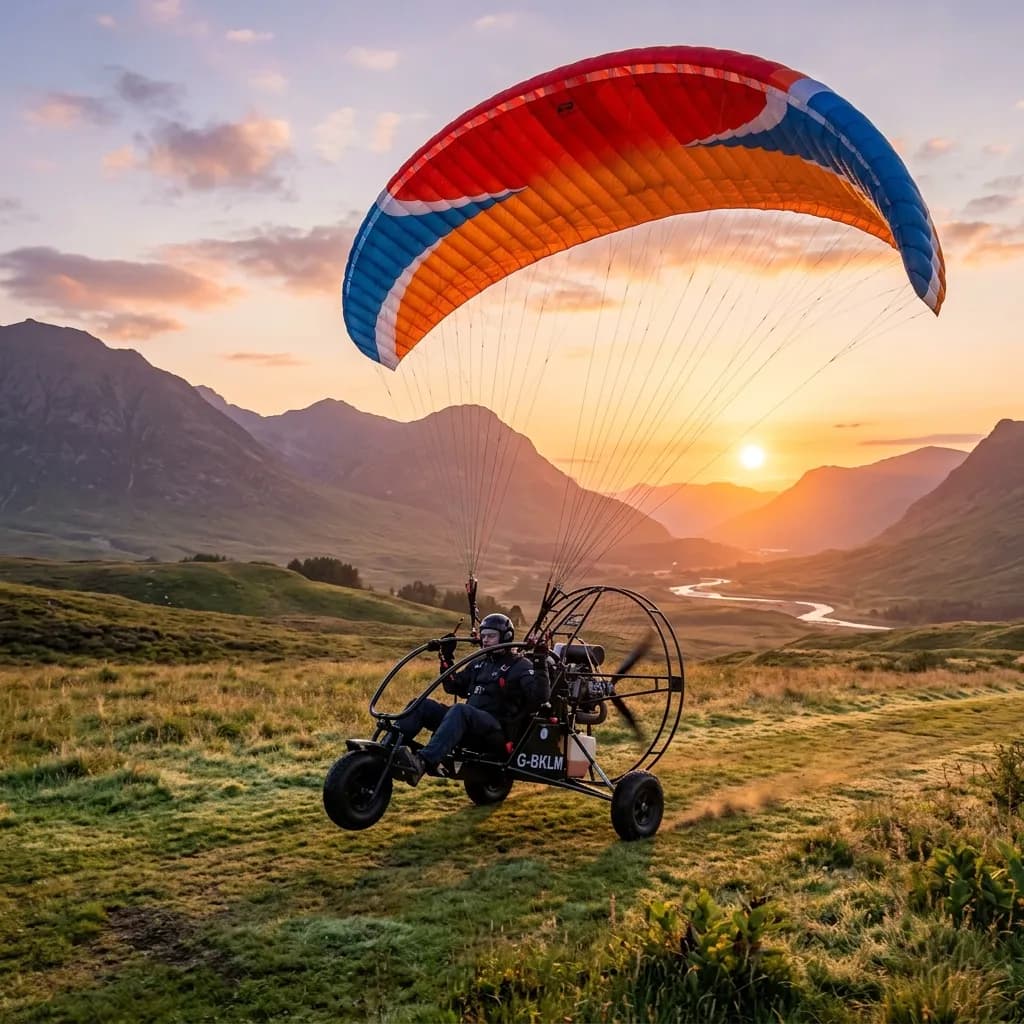 Paratrike Flight